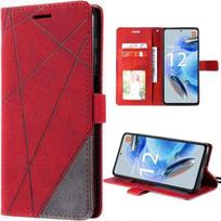 Case - E.F.CONNECTION - Xiaomi Redmi Note 12 Pro 5G - Shockproof - PU Leather - Red