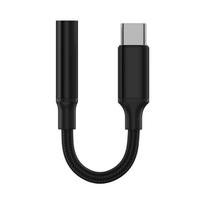 USB Type C į 3,5 mm lizdą ausinių adapteris USB C 3 5 mm garso kabelio keitiklis iPhone 15 16 USB C adapteris juoda