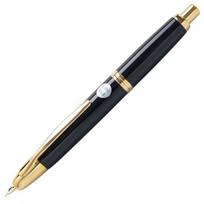 Pilot Capless Vanishing Point Fountain Pen Black Medium Nib FC-15SR-B-M with Converter