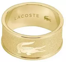 Lacoste Stilingas paauksuotas vyriškas žiedas su užlenkta ranka 2040486