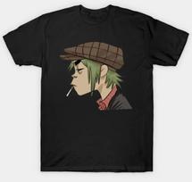 Gorillaz  Adult Small-3XL XXXL Black Fan Art Unisex T-Shirt XXXL