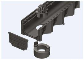 Įrankių rinkinys ACO ACCESSORIES SET ACO HEXALINE 3 COMPONENT