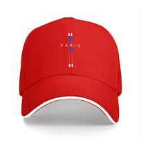 One Piece of Printed Baseball Cap Adjustable And Breathable Perfect for Both Men And Women Ideal for Casual Outings One Size blue