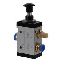 Pneumatinis solenoidinis vožtuvas, 3 taktų, 2 padėčių, 3R210-08, oro rankinis/oro rankinis valdymas, didesnių vožtuvų pilotų ar diafragmų valdymui -