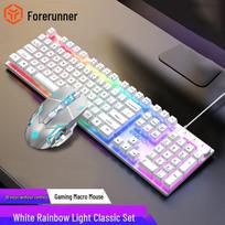 EWEADN GX30 Wired Mechanical Feel Gaming Keyboard and Mouse Combo