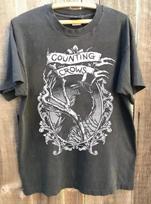 Retro Counting Crow Roko Grupės Vyriški ir Moteriški Madingi Vasariniai Laisvi Nauji Marškinėliai S