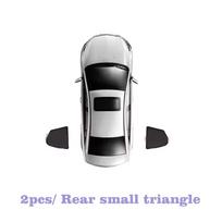 Magnetiniai skydeliai nuo saulės Xpeng G6 priedams  2024 2025 Automobilio saulės skydeliai Užuolaida privatumui apsaugoti Automobilio priedai Rear small triangle gray
