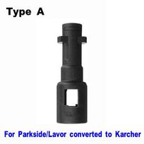 Cross-Border Pressure Washer Adapter: Lavor to Karcher Connector black