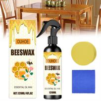 Natural Beeswax Spray For Wood Furniture Brightens Care Polished Wax for Regular Hardwood Floors 1PCS 120ML