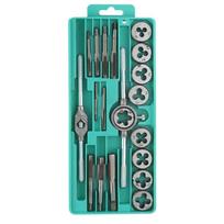 Metric Tap and Die Set with Wrenches and Tap Holders