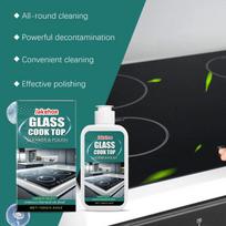 Induction Stove Cleaning Agent Glass Surface Cleaner for Kitchen Fast Stain Removal Polishing Paste for Ceramic Appliances one size