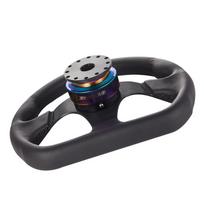 Automobilio Automatinis Greito Atleidimo Vairo Kolonėlės Atjungimo Adapteris Boss Rinkinys Titano Aliuminio 1vnt Aukštos Kokybės Universalus black