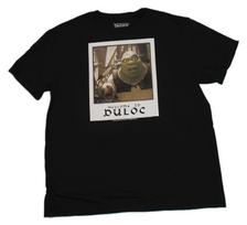 Shrek New Adult T-Shirt - Shrek & Donkey Welcome to Duloc Photo XL