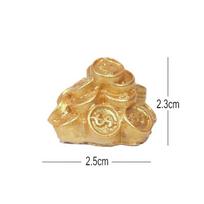 2022 Kinų Naujieji Metai Namų Dekoro Tigro Figūrėlės Su Kūrybiniu Dervos Dizainu Gold Coins