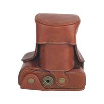 Leather Retro Camera Shoulder Bag for Fujifilm X-T30II, X-T20, XT30, and XT10