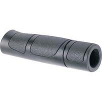 Vairo rankenos FORCE guminės OEM (juoda/pilka) 120mm