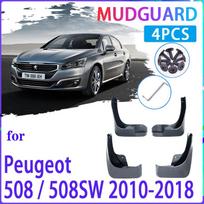 4 vnt Automobilių purvasaugiai Peugeot 508 SW 508SW 2010~2018 2011 2012 2013 Purvasargiai Purvasaugiai Sparnai Purvasaugiai Auto