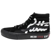 Patta x Vans Vault Sk8-Hi Reissue VLT LX Mean Eyed Cat - Black Unisex Sneakers VN0A4BVH5X0 41 black
