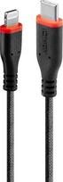Kabel USB Lindy Lightning - USB-C 1 m Czarny (31286)