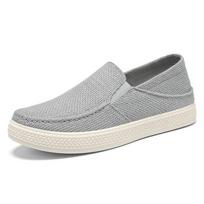 Vyriški nauji vasariniai tinklelio batai, viena koja kvėpuojantys, tėčio batai, minkštas padas, kojos nepavargsta, senojo Pekino audinio batai vyrams 39 white