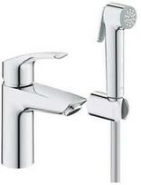 Grohe Maišytuvas praustuvui Eurosmart 3 su bide dušeliu, be d.v., chromas
