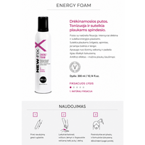 BBCOS ENERGY MOUSSE 300 ml – drėkinančios plaukų putos