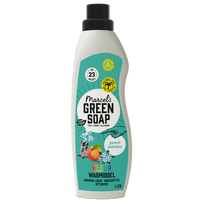 Marcel’s Green Soap skalbimo skystis spalvotiems skalbiniams persikai ir jazminai – ekologiškas skalbiklis
