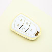 For Cadillac Escalade ESV SRX STS XTS ELR ATS CTS DTS XT5 CT6 2014 - 2018 Car Smart 4/5 Buttons Key Case Cover Bag Shell Fob 4 button key cover balta