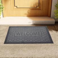 Dust-proof Entrance Welcome Mat Comfortable Anti Slip Entrance Carpet Autumn and Winter Door Mat High Flow Area Shoe Scraper Hom 30x50cm