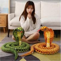Pliušinis gyvatė Didelė pliušinė žaislinė Giant Pliušinis žaislas Minkšta gyvatė Pliušinis žaislas Idealiai tinka paguodai, glostymui, miego pagalba 80cm_c24070316 žalia