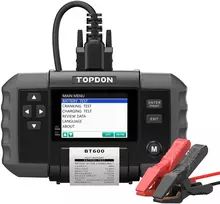 TOPDON BT600 – profesionalus akumuliatorių testavimo įrenginys