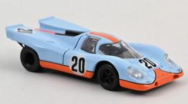 Norev Porsche 917 Le Mans 24H 1969 Gulf Jet Car 1/43 #20 [Naudotas] mėlyna