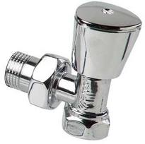 Arco Balansinis ventilis d.15 kampu chromuotas