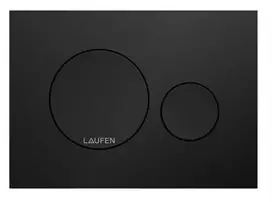 Laufen Nuleidimo mygtukas Ineo Moon, juodas matinis