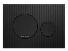 Laufen Nuleidimo mygtukas „Ineo MoonDance“, 203x145 mm, matinė juoda
