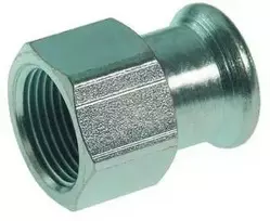 Plieninė pres. jungtis vid. sr. KAN-therm 35x1 1/4" v
