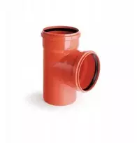 PVC lauko kanalizacijos trišakis PIPELIFE DN160 x 160 x 90°