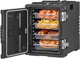 VEVOR Izoliuotas maisto indų transportavimo dėklas 90 l
