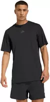 Vyriški marškinėliai adidas D4T PrimeLift 3 Stripes juoda KE9937 (S)