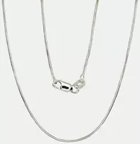 Sidabrinė grandinėlė Snake 1 mm - 3.8 g. - 1 mm. - 40