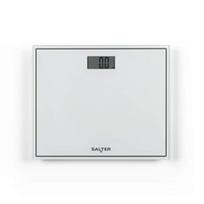 Svarstyklės Salter 9207 WHCFEU12 Compact Glass Electronic Bathroom Scale, White