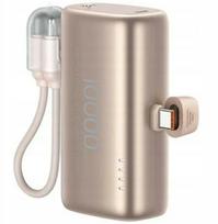 Atsarginis maitinimo šaltinis ("Power Bank") „USAMS PB82“ 10000 MAH ĮKROVIKLIS, SKIRTAS „ANDROID“ IR „APPLE“ TELEFONAMS, GREITAS ĮKROVIMAS