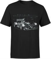 Koszulka Męska Nadruk Formuła 1 Bolid Wyścigowy Motorsport Fan Racing L