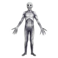 Išgąsdinkite visus su grėblio morphsuit Helovino kostiumu vaikams ir suaugusiems 130cm