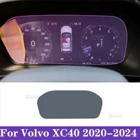 For Volvo XC40 -2024 Gearbox Panel Navigation Screen Automotive Interior TPU Protective Film Anti-Scratch Sticker LHD