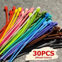 Silicone Reusable Cable Ties with Premium Material Cable Management Organizer Suitable for Indoor and Outdoor Use