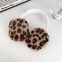 Solid plush color, suitable for Apple AirPods Max protective cover, over-ear headphone case, AirPods leopard print Airpods MAX