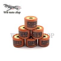 MOFO koso performance variator roller set clutch 15x12MM Minarelli JOG JOG90 BWS 50 100 VINO50 JOG100 RS100 ZIP F-act Matrix 50 4 gram