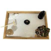ABBP-Japanese Garden For Artificial Bonsai Tree, Rocks Rakes Gifts Sand Kit Office Decor