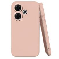 For Redmi 13 dėklas Dangtelis Xiaomi Redmi 13 Redmi13 Capas Skystas silikonas Atsparus smūgiams telefono buferis TPU minkštas Fundas Redmi 13 For Redmi 13(4G) šviesiai rausvos spalvos